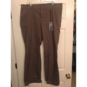 Jetsetter Pant Slim Boot Trouser Beige